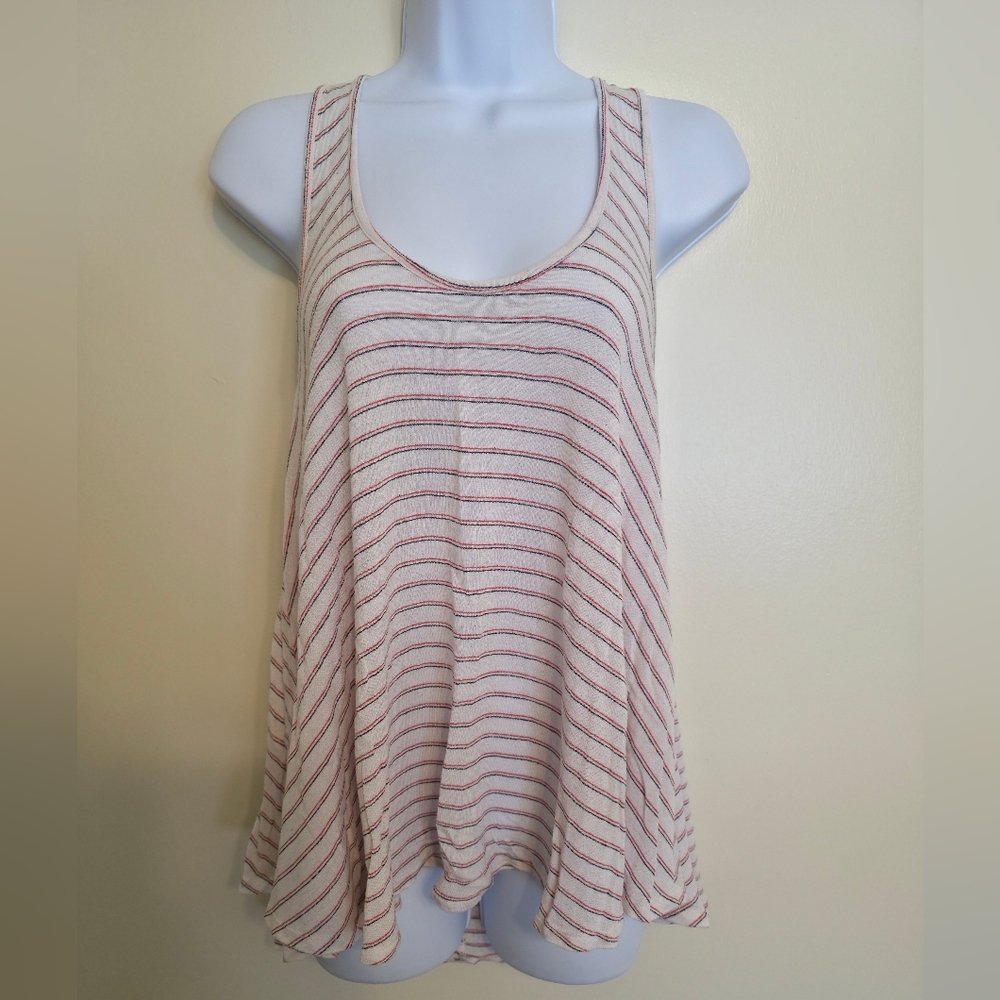 Windsor Striped Swing Flowy Tank Top Size S